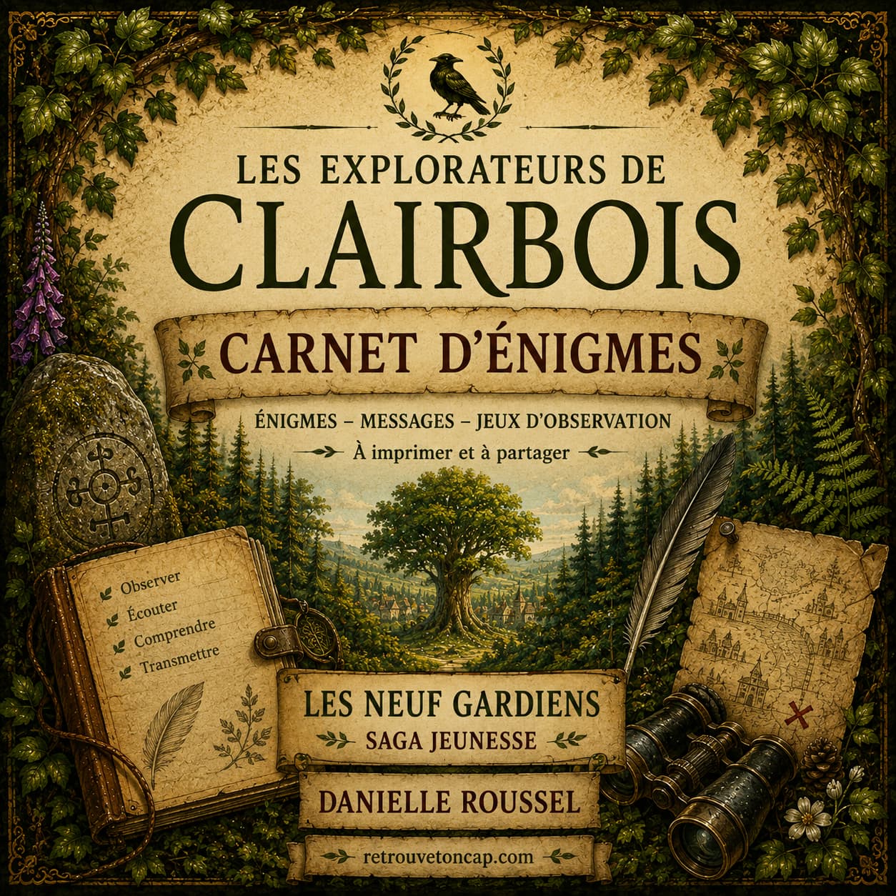Les Explorateurs de Clairbois - Carnet d'énigmes