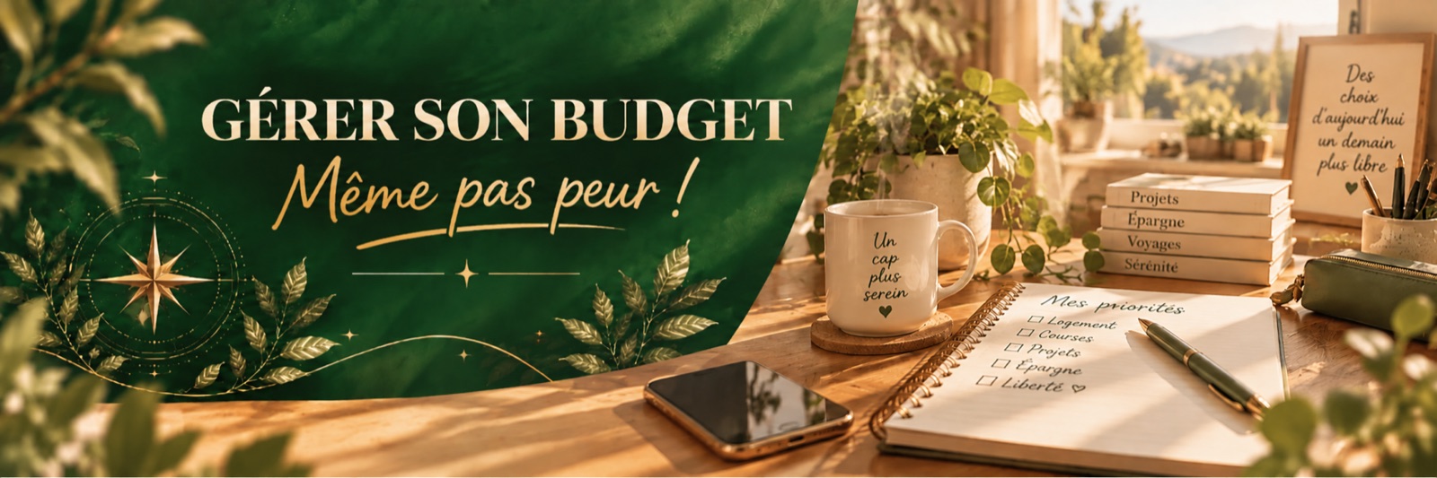 Gérer son budget, même pas peur ! Des choix d'aujourd'hui pour un demain plus libre