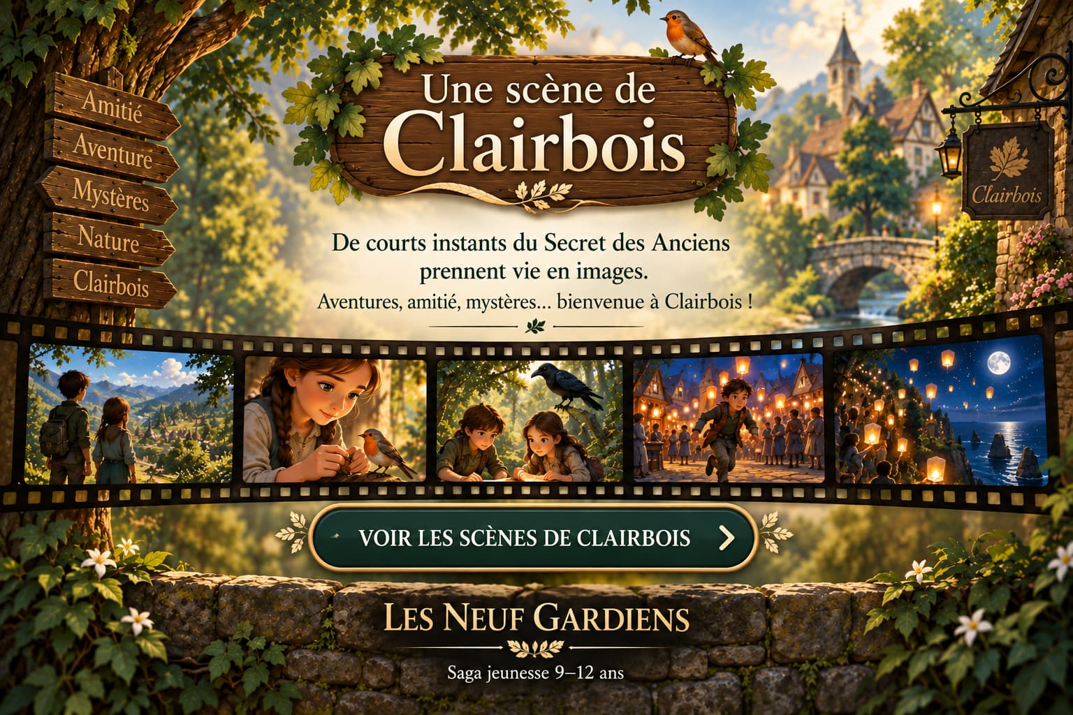 Les p’tites scènes animées de Clairbois