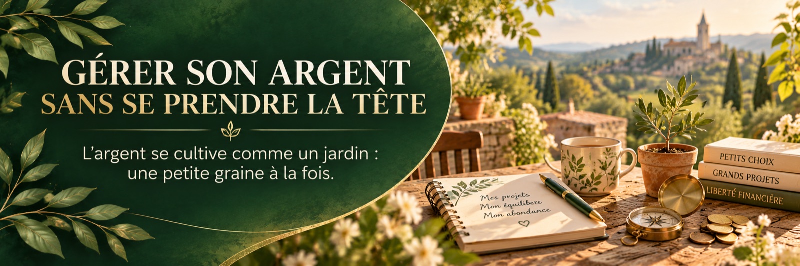 Gérer son argent sans se prendre la tête : l'argent se cultive comme un jardin, une petite graine à la fois