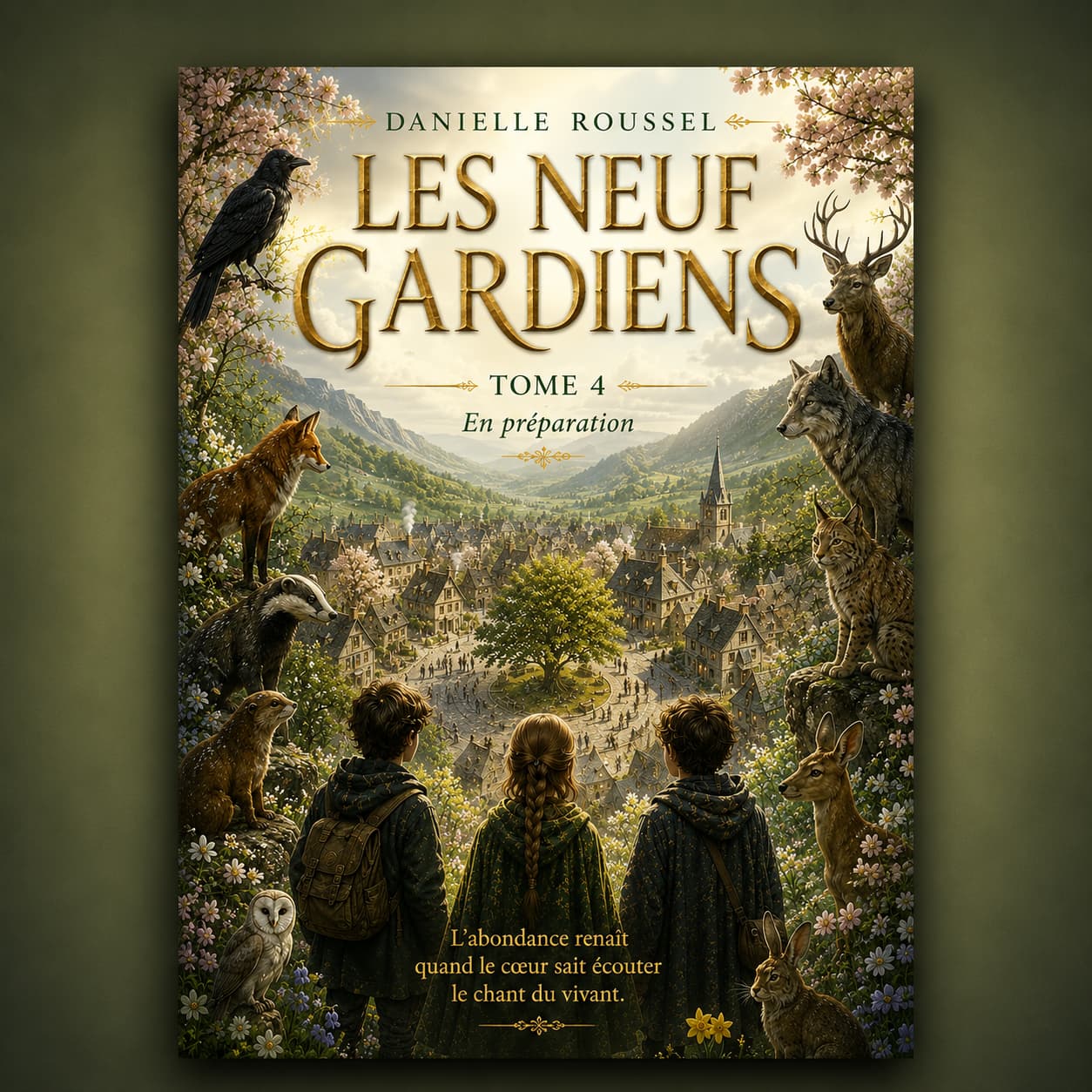 Le Réveil de Sylvaria – tome 4 de la saga Les Neuf Gardiens